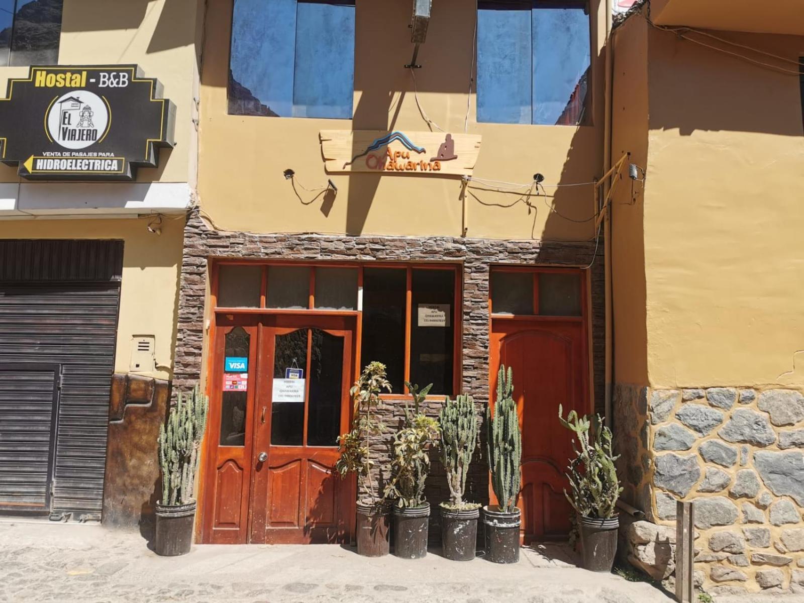 Hostal Apu Qhawarina Ollantaytambo Kültér fotó